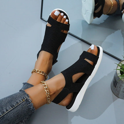 Women's Soft Orthopedic Summer Sandals Black Orthopedic Sandals