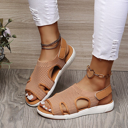 Women's Soft Orthopedic Summer Sandals Beige Orthopedic Sandals